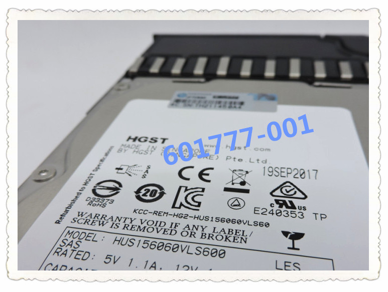 AP860A HP Hard Disk 601777-001 586592-003 600GB 15K 3.5 SAS P2000