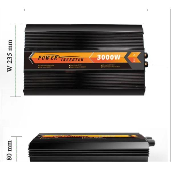 12v To 220v Off Grid Modified Sine Wave Inverter High Power 3kw