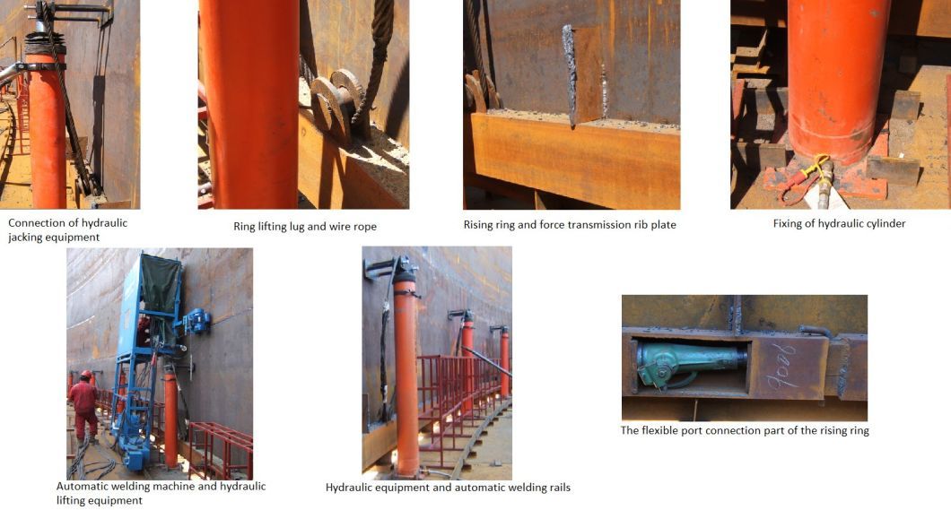 Advanced Hydraulic Tank Jacking Device Tank Lifting System for Tank Construction