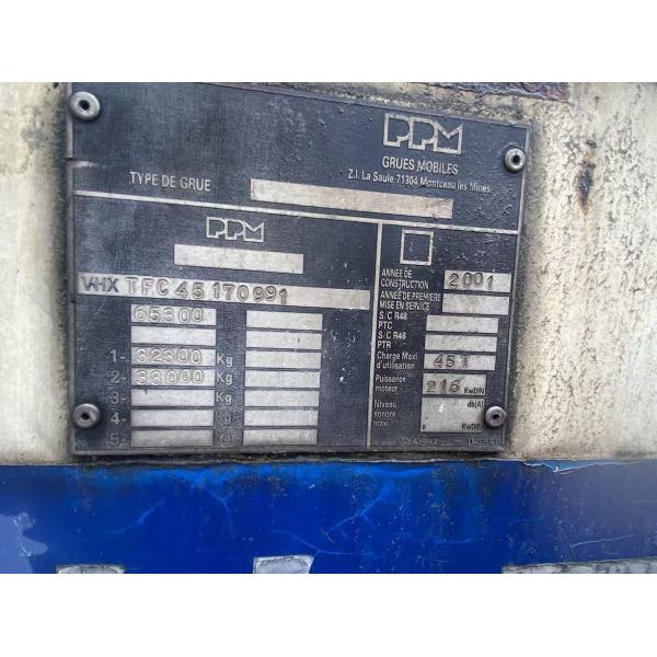 2001 Model Second Hand Reach Stacker Container Handler Terex TFC 45 Customization