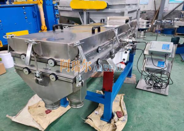 Quality Ultrasonic Grain Fertilizer Linear Vibrating Sieve Sifter for sale