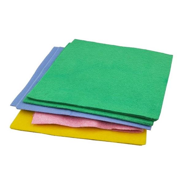 Regenerated Non Woven Polyester Fabric , Industrial Plain Polyester Fabric Rolls