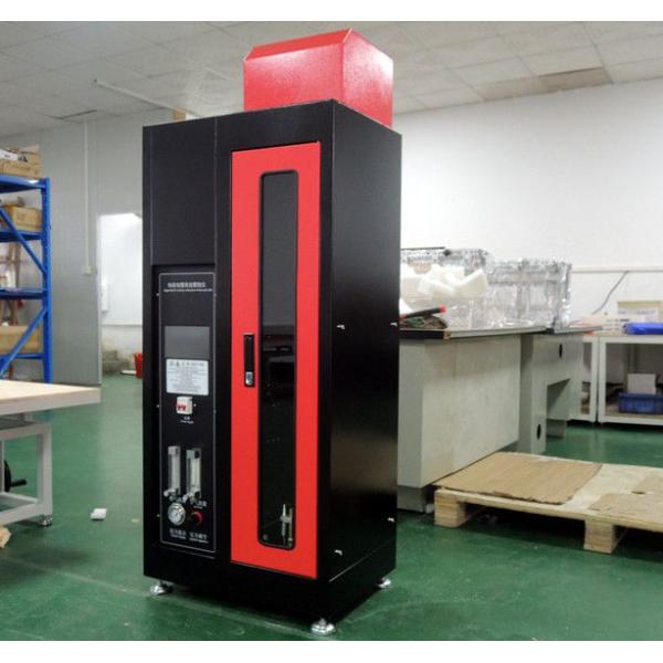 EC60332/EN50265-1 Single Cable Vertical Flaming Test Machine Cable flammability assessment Chamber