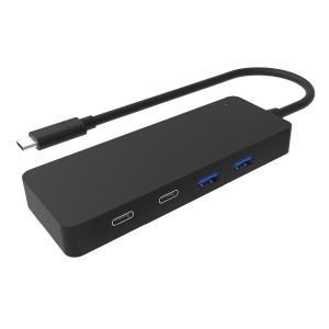 Buy cheap Ultra Slim Black 7 In 1 Superspeed Multiple USB C HUB product