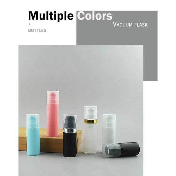 Light Luxury 50ml 80ml Replaceable Rotate Cosmetic Airless Pump Bottle For Cream And Skincare
