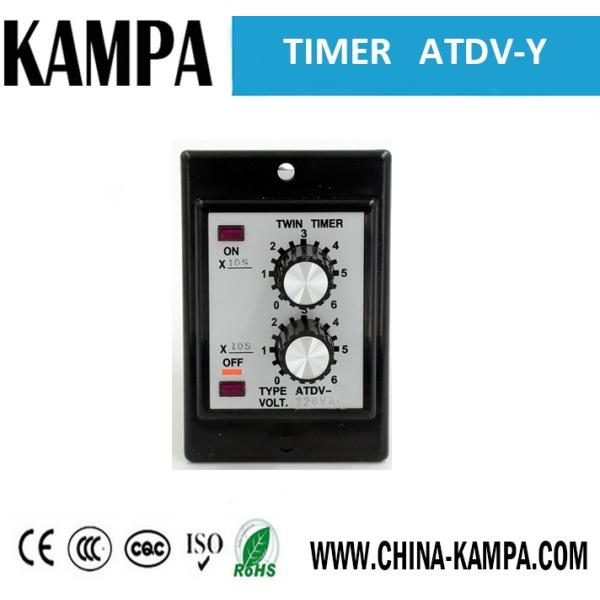 ATDV-Y AC220V Repeat Cycle On/Off Programmable Double Timer Relay