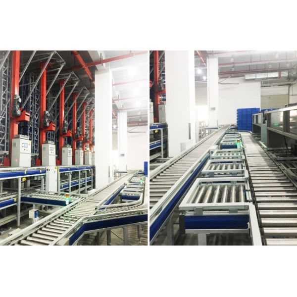 Carton Box Conveyor Sorting System Flexible Gravity Roller Conveyor System Logistics Sorting Warehouse Storage Rack
