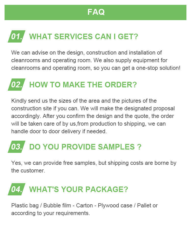 Modular Operating Theater Design and Quick Installation One-stop Service