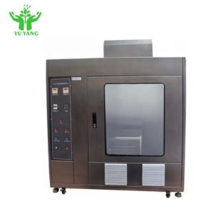 UL94 Horizontal / Vertical Flame Test Chamber , 20d / 45d Plastic Test Equipment