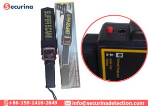 Buy cheap Hand Held Security Metal Detector Wand Audio Alert / LED Indicator With Three Buttons product
