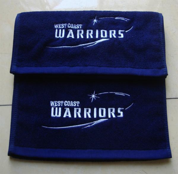Quality Cheap 100% cotton custom embroidered gym/sports/fitness towel with custom logo for sale