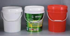 High Heat Resistant 20l Plastic Oil Bucket With Smooth Surface