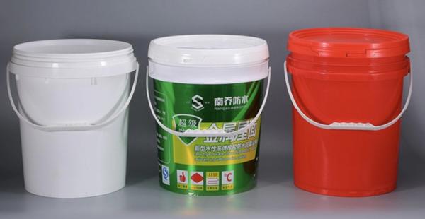 Quality High Heat Resistant 20l Plastic Oil Bucket With Smooth Surface for sale