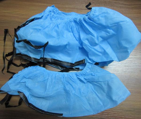 Quality Anti Static Medical Disposable Shoe Covers 36x15cm Size 20g~40g Thickness for sale
