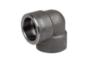 China 90 Degree ASTM A105 Socket Weld Elbow , Galvanized Welded Steel Pipe Fittings on sale