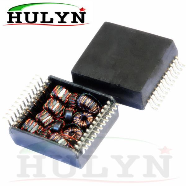 Quality Dual Port, 1000 BASE-T Ethernet Transformer Modules, SMD for sale