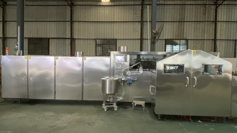 Big Size Automatic Ice Cream Cone Machine With Heating System 2500pcs/h