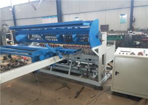 Buy cheap Full Automatic Fence Panel Making Machine , Double Wire Fence Welded Wire Mesh Machine product