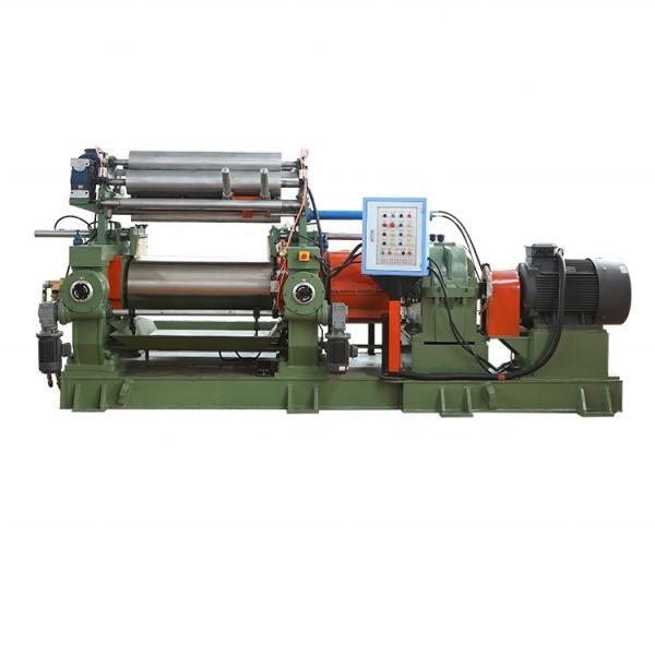 Quality Hard-tooth Surface Gear Reducer Two Roll Mixer Rubber Mill for Consistent Blending for sale