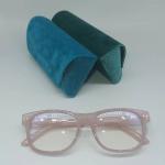 High End Mercerized Cloth As Gucci Magnetic Glasses Case With Double Sided