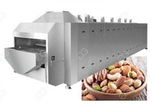 China Electric Peanut Roaster Machine , Nut Roasting Cooling Equipment Pistachio Macadamia on sale