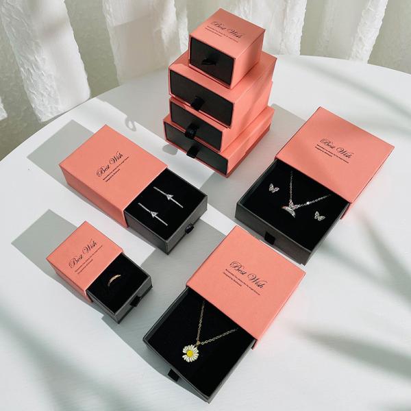 Quality Custom Logo Printed Drawer Sliding Gift Box Cardboard Paper Packaging for sale
