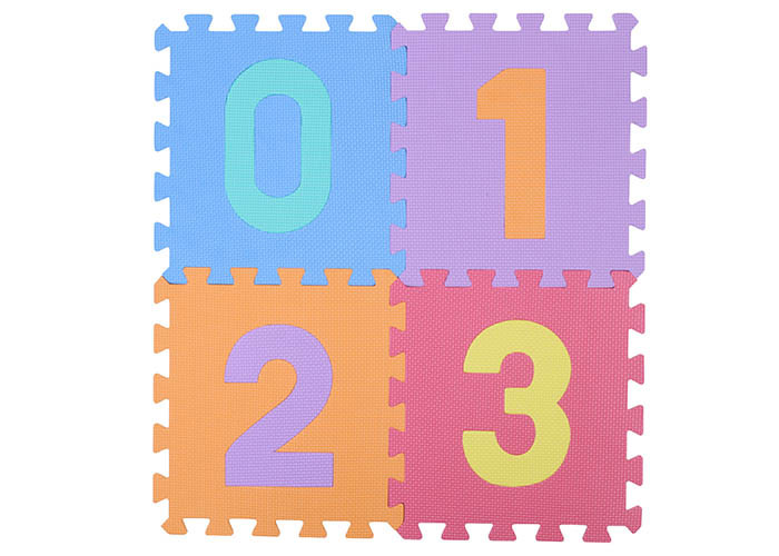 Alphabet And Numbers Foam Puzzle Mat 1cm Thickness With 80kg/M3 Density