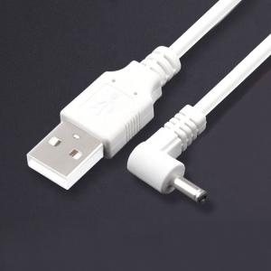 Custom 90 Degree Angle 1m USB to DC Male 3.5x1.35mm Power Extension Cable