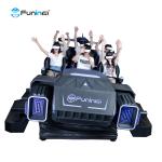 VR Simulator Indoor 9D VR Simulator Game Machine With 6 Seats 9d simulator