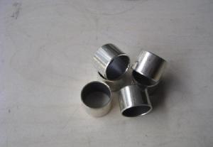 Metal Polymer Self Lubricating Bearing / Split Plain Bearing With Sintered Bronze Layer