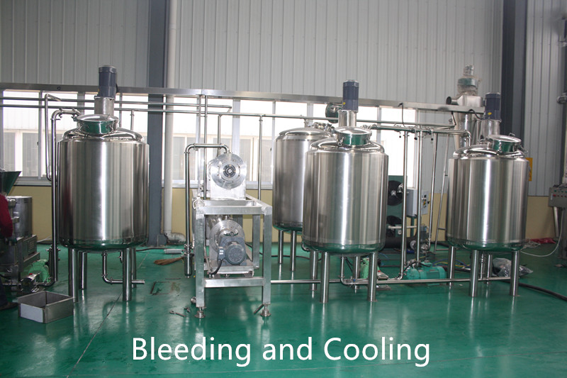 Roasting Ss304 Peanut Butter Processing Line For Peanut Making