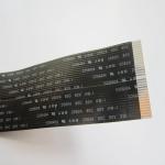 Black Polyimide AWM FFC Flexible Flat Ribbon Cable 80c 60v Vw-1 2-100 Pin