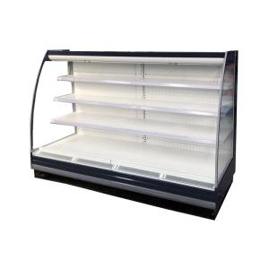 Buy cheap Open Air Display Cooler With Backwall Top Mirror product