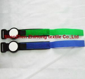 China High quality colorful one-piece sew on nylon fabric watch band straps on sale