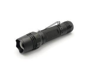 China 3x11.5cm Aluminium Rechargeable High Power Flashlight Focus Adjustable 1x3W XPE 80lm on sale