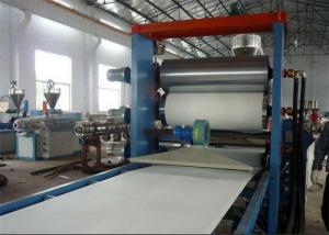 China Free Plastic Board Production Line , Skinning PVC Foam Board Extrusion Line on sale