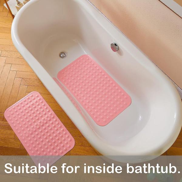 Quality Rectangular Nontoxic Silicone Shower Mat Foot Massage Odorless for sale