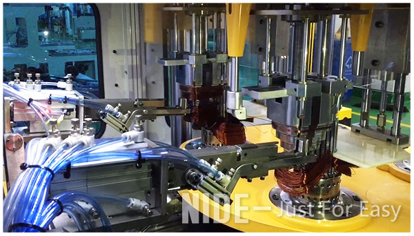 AC servo motor Automatic Simultaneous Stator Coil Winding Inserting Machine-2