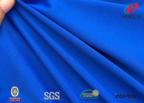 Quality UPF 50 85 Nylon 15 Spandex Fabric , 4 Way Stretch Lycra Fabric By The Yard for sale