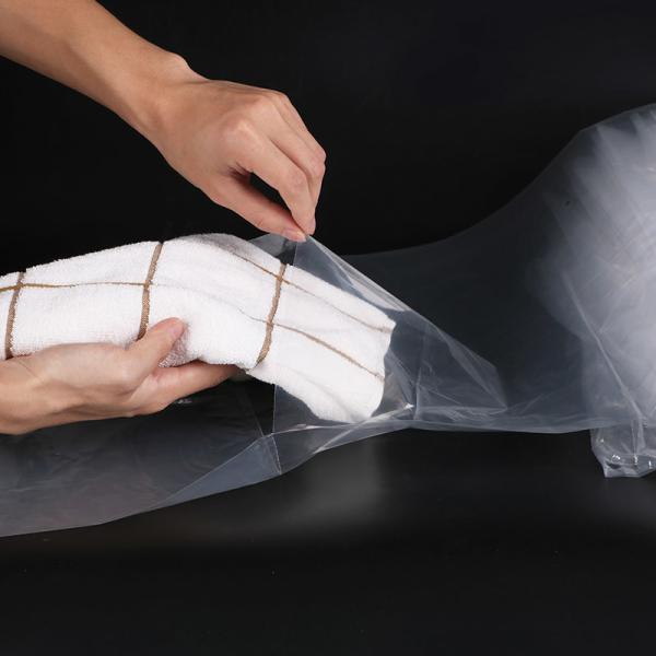 Quality PE Perforated Pre Opened Poly Bags On A Roll Singe Side Opening for sale