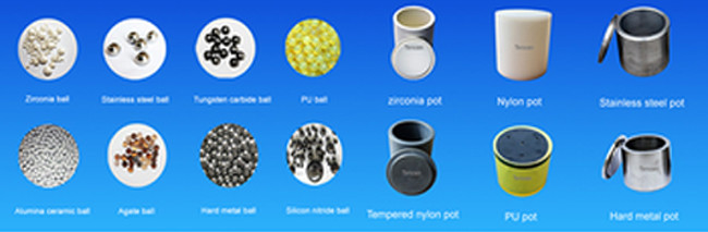Soil Grinding Ball Mill Planetary with Sieving Shaker Soil Metal Analysis Use