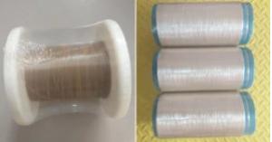 Dia 0.25mm-2mm Pure PEEK Filament 3d Printing Wear Resistant
