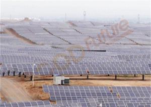 1MW Horizontal Single Axis Solar Tracker 24 Hour Working