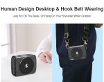 Intelligent sleep wake up voice sound system LCD screen Handheld & Headset