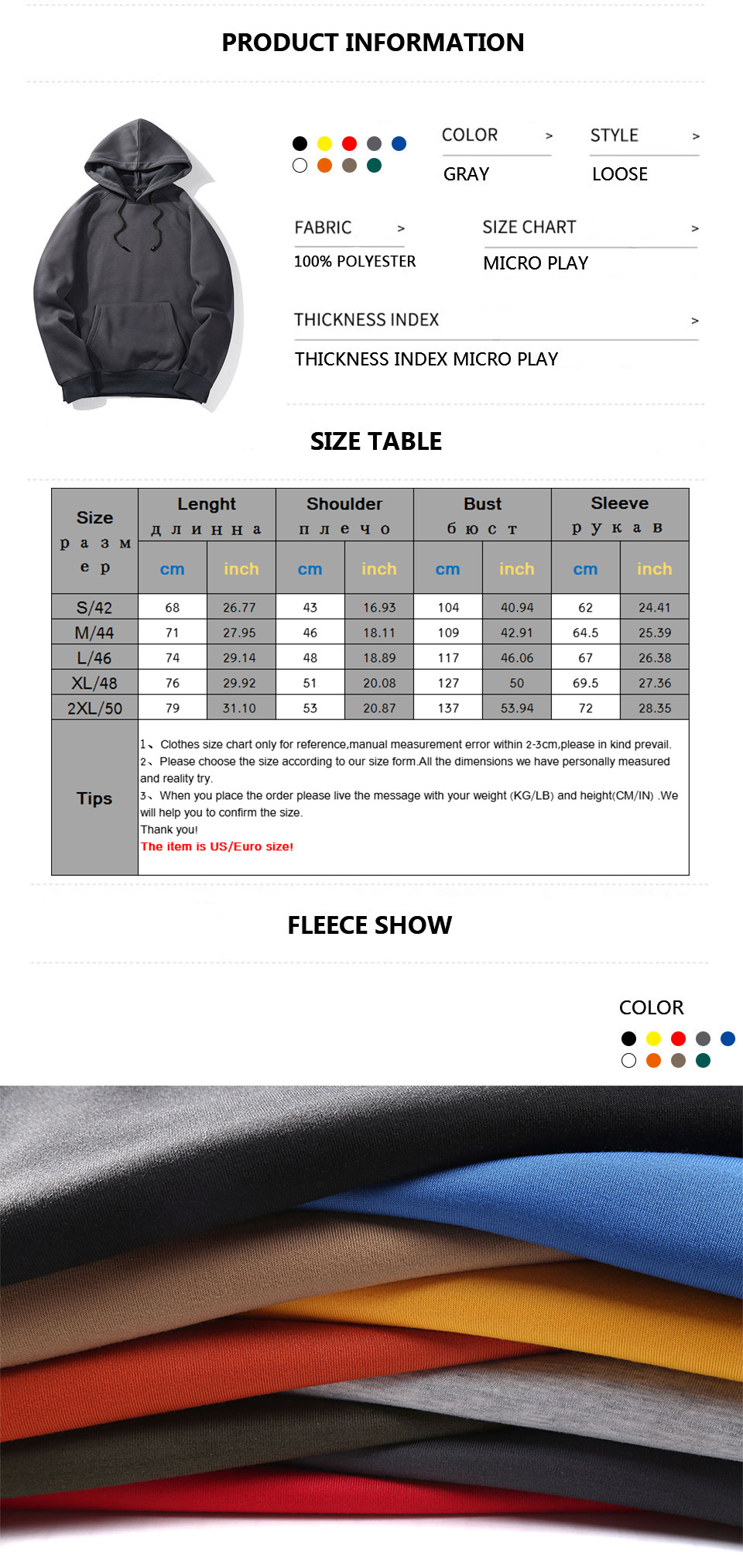 [Free Sample] Logo Design Services Men Hoodies Apparel Slight Customize