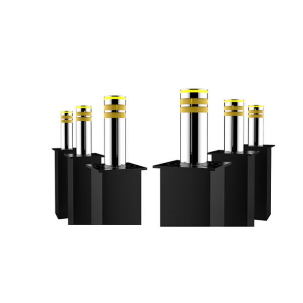 PLC Control SS316 1000mm Height Hydraulic Security Bollard for High Traffic Safety