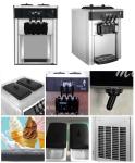 Ice Cream Machine 20-28L/H Countertop Soft Serve Ice Cream Machine Commercial