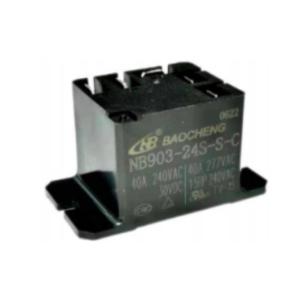 Buy cheap NB903-24S-S-C Non Latching 40A 12V SPDT Power Relay NO. NC. 900mW Dielectric Withstand 2.5KV product
