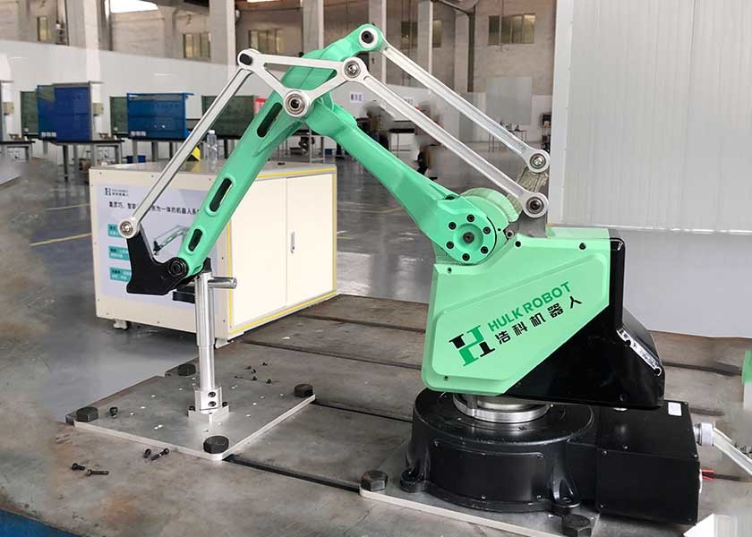 Labor Saving 4DOF Collaborative Mechanical Manipulator Robot Arm