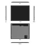 High Brightness 19 Inch 60mA LCD Touch Screen Module
